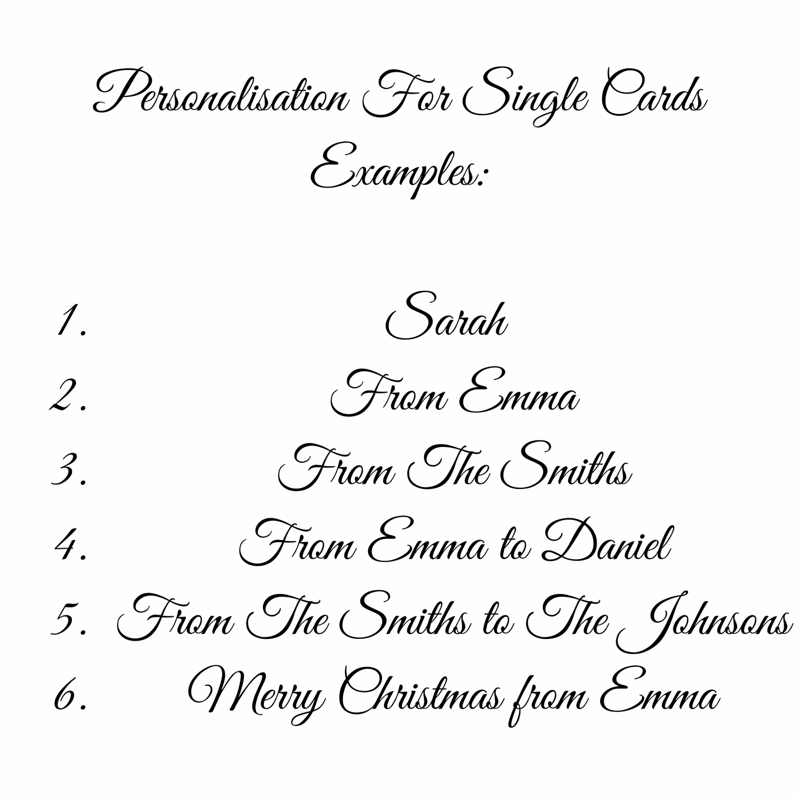 Personalised romantic anniversary card Gift for husband and wife elegant keepsake