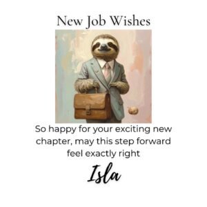 New Job Congratulations Funny Card Celebrate Career Progress With Style And Humor