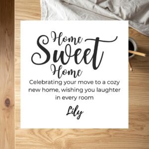 New Home Card Funny Personalised Welcome Home Greeting Perfect Housewarming Gift For Any New Place