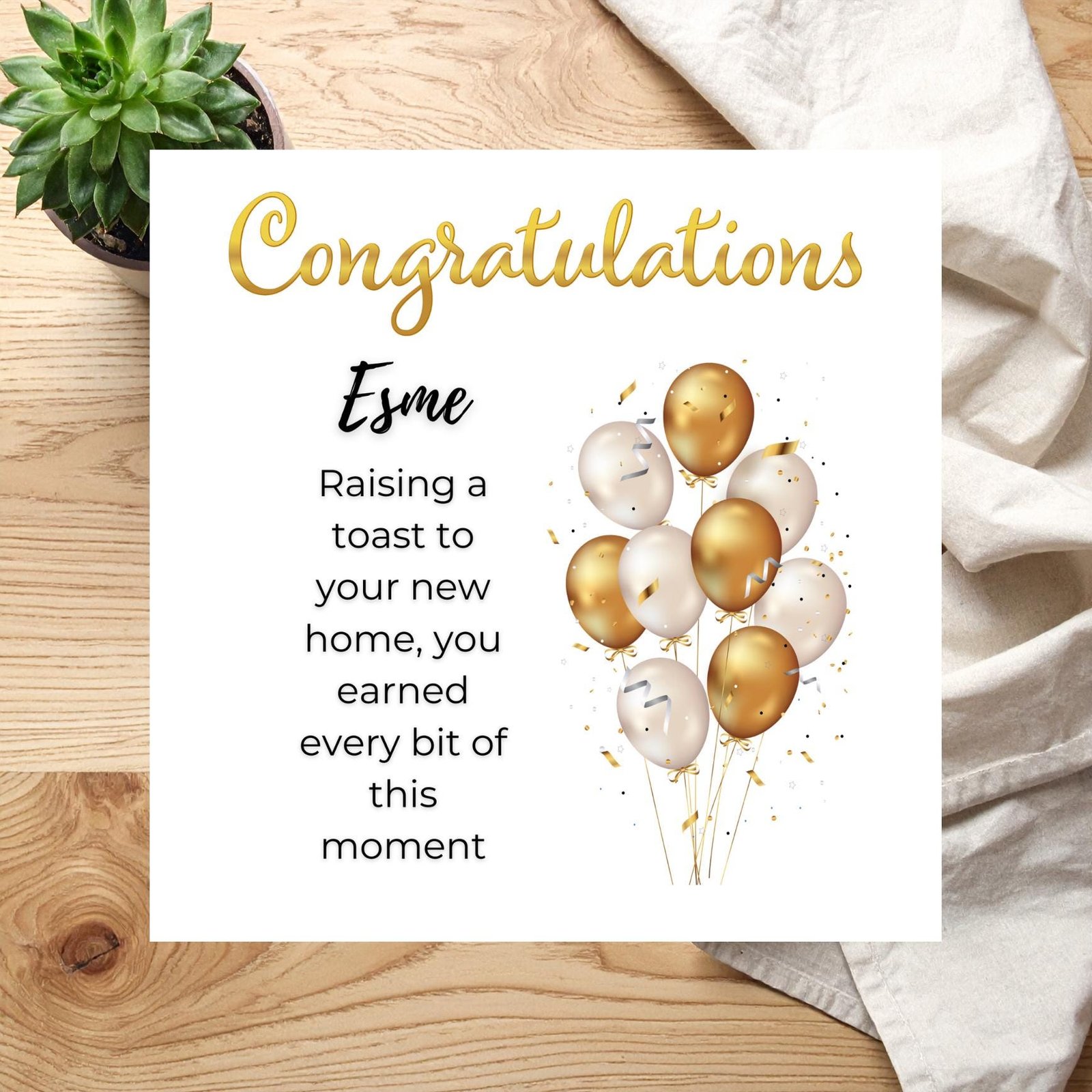 Personalised Congratulations Card For Brother Or Friend, Funny Well Done Greeting To Celebrate A Big Achievement
