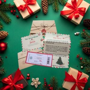 Personalized Letter from Santa – North Pole Christmas Gift Set