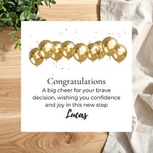 Personalised Congratulations Card For Mum Or Dad, Funny Proud Of You Greeting To Celebrate Achievements And Milestones