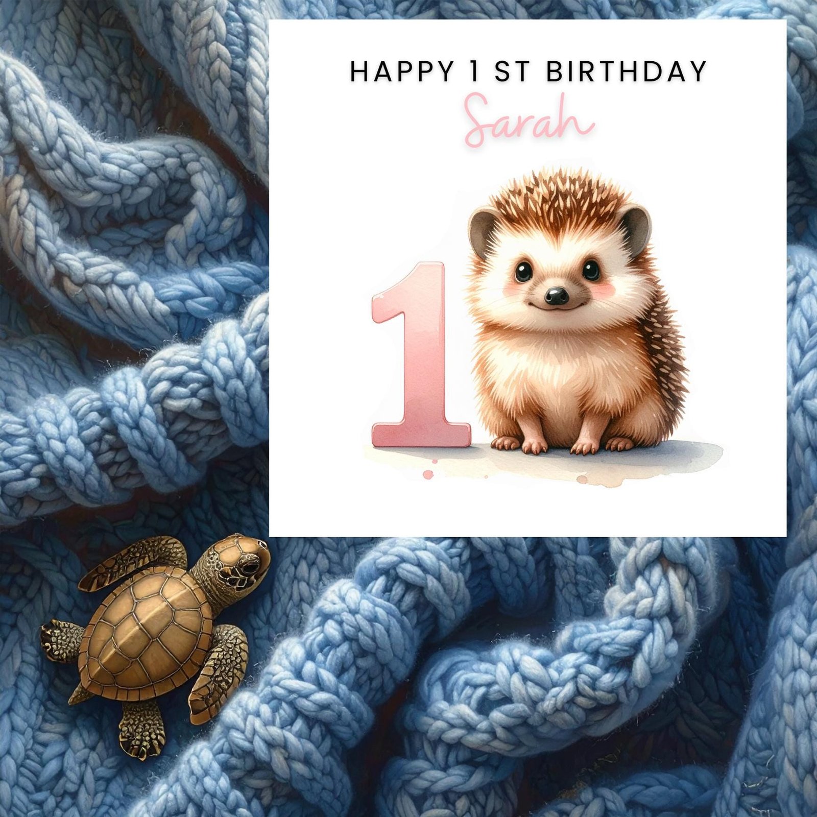 1st Birthday Card Boy, First Birthday Card For Boy, Personalised Baby Boy Card, Boy Turns One Card, 1st Birthday Boy Gift