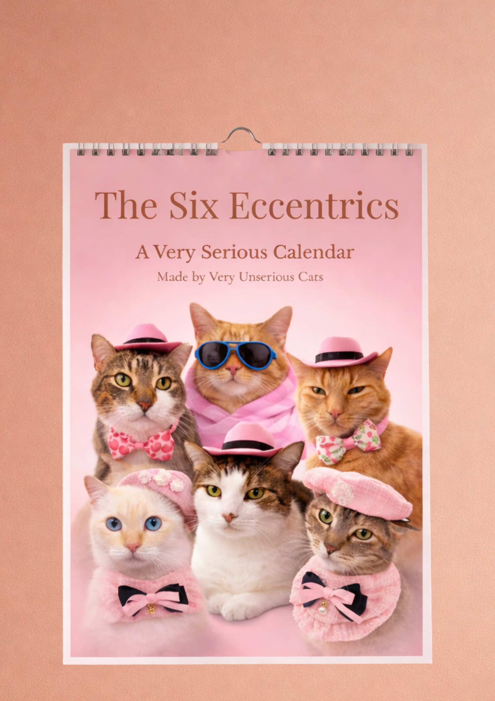 Full Wall Calendar with Personalised Family Photos, Custom Pet Calendar Gift for Home, Yearly Family Memory Display