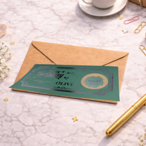 personalised birthday scratch card night out reveal gift romantic date night surprise voucher