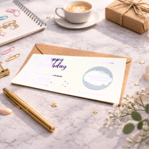 personalised boyfriend birthday scratch card romantic surprise reveal gift voucher