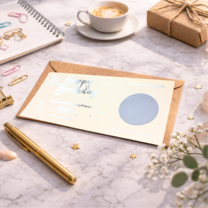 personalised birthday scratch card surprise gift for boyfriend